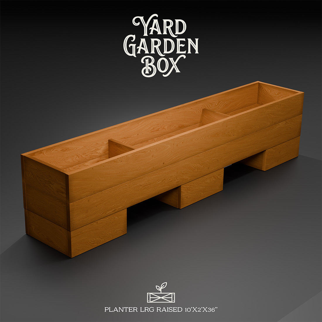 DELUXE PLANTER RAISED LARGE